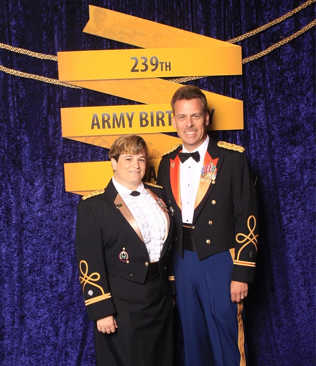 Michael & Carla at 2014 Army Ball